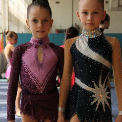 Милена Павловская и Каролина Двинянина 1-е место на области в июнь 2013